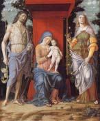 Andrea Mantegna The Virgin and Child with the Magadalen and Saint John the Baptist oil painting picture